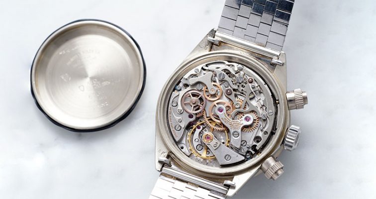 Open case Rolex replica watch