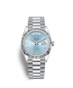 Fake Rolex Day-Date 128236 36mm Ice blue